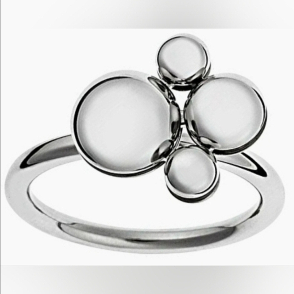 NIB Calvin Klein Stainless Steel Ring w/COA - Size 8 - Picture 14 of 14